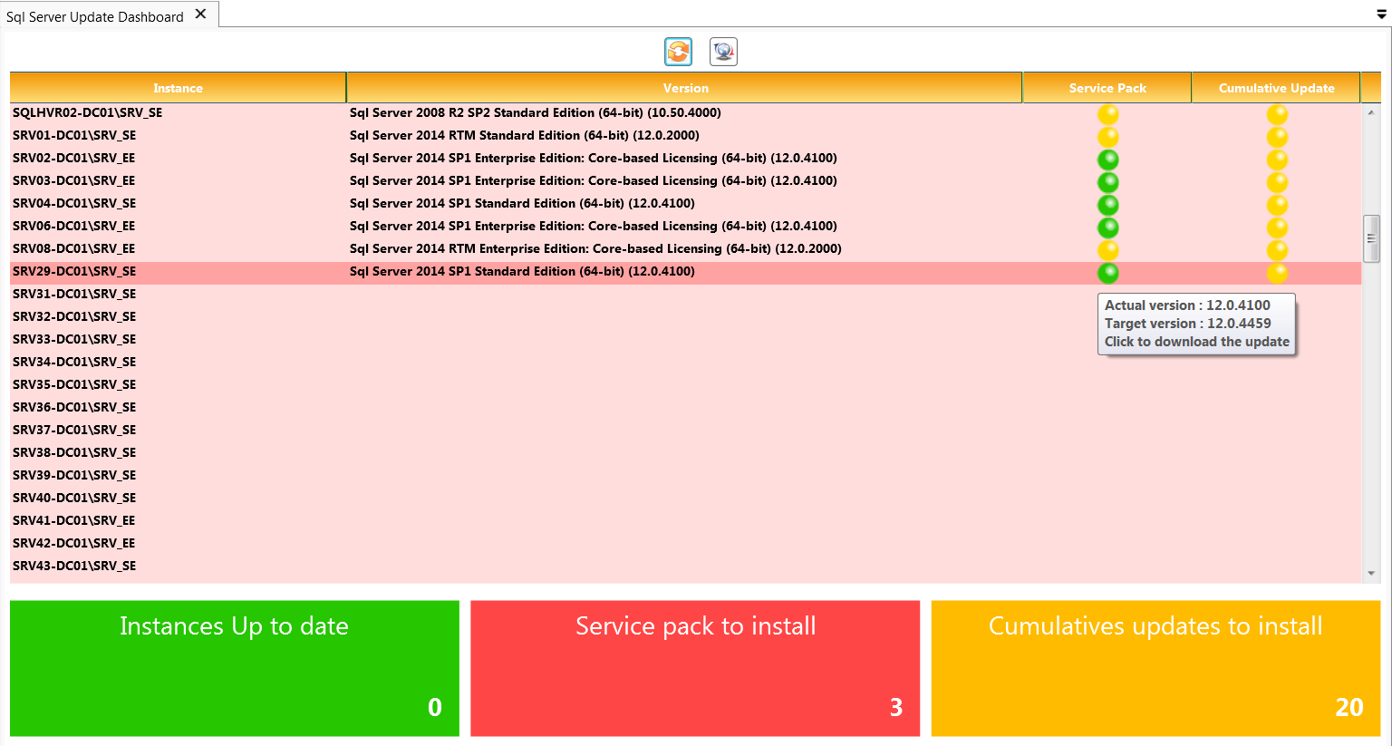 UpdateDashboard