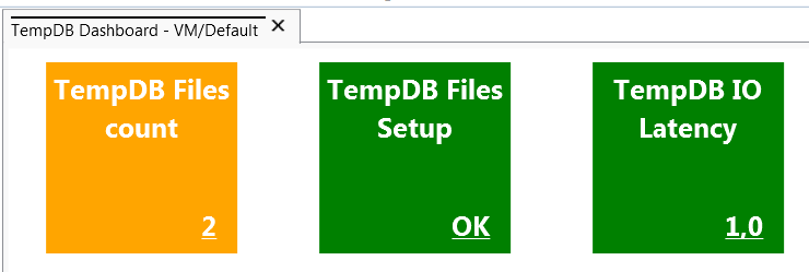 tempdb files