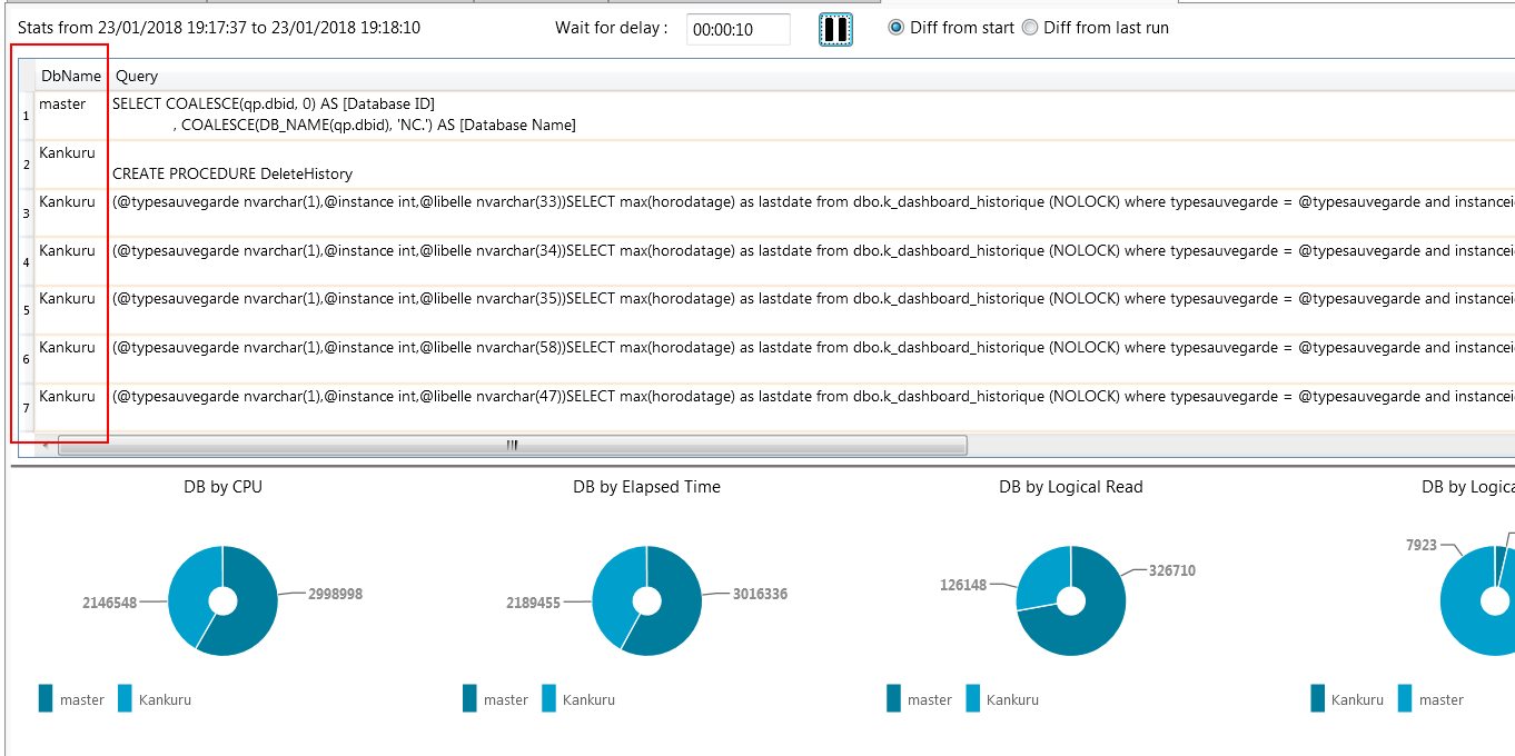 Live Query Profiler